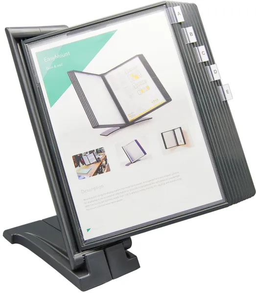 Q-connect Quickfind registreringssystem antracitgrå