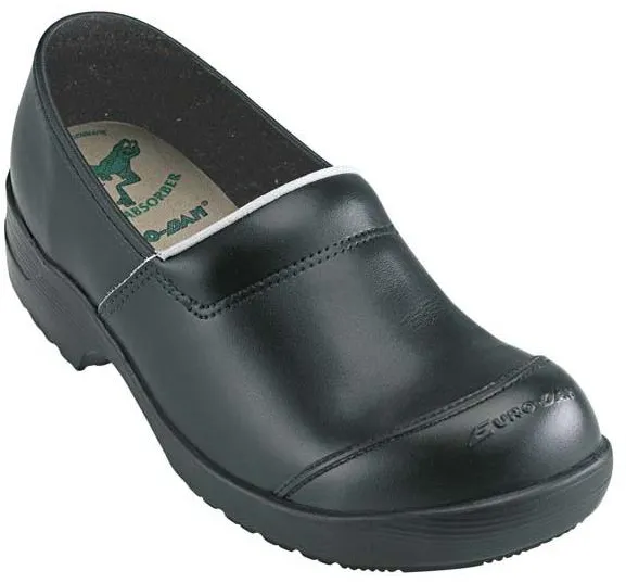 EuroDan Flex skyddsträskor med stålhätta svart 38